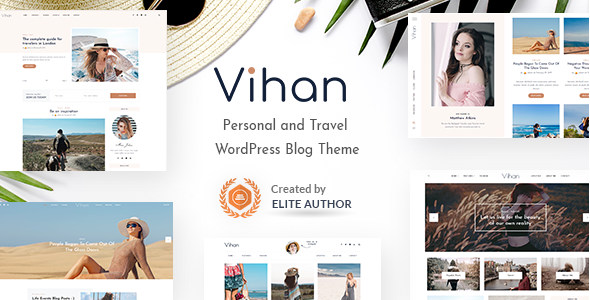 Vihan 3.0 - Personal & Travel WordPress Blog Theme