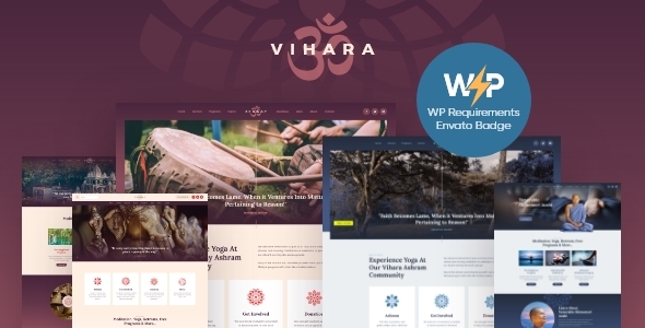 Vihara 1.3.5 - Ashram Oriental Buddhist Temple WordPress Theme  RTL