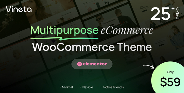 Vineta 1.0.6 - Multipurpose WooCommerce WordPress Theme