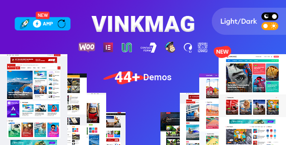 Vinkmag 5.1.1 - AMP Newspaper Magazine WordPress Theme