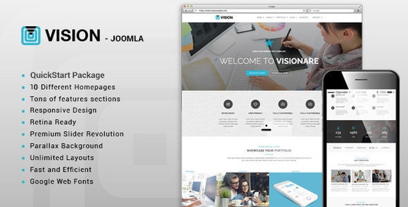 Vision - Multipurpose Joomla Template