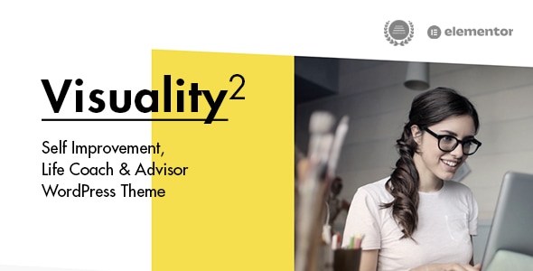 Visuality 2.0 - Self Improvement & Life Coach WordPress Theme
