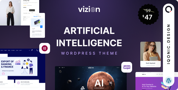 Vizion 4.0 3.4 - Artificial Intelligence WordPress Theme
