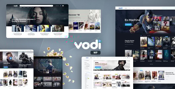 Vodi 4 - Video WordPress Theme for Movies & TV Shows