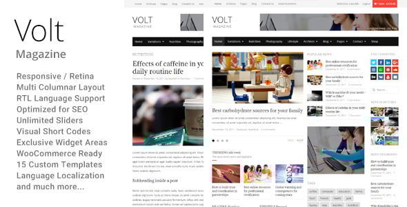 Volt 3.9.5 - Newspaper & Magazine WordPress Theme