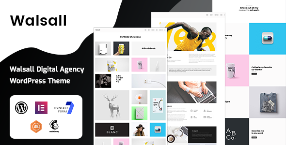 Walsall 3.3.0 - Minimal Agency WordPress Theme