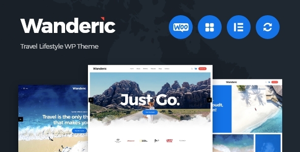 Wanderic 1.0.11 - Travel Blog & Adventure Magazine WordPress Theme
