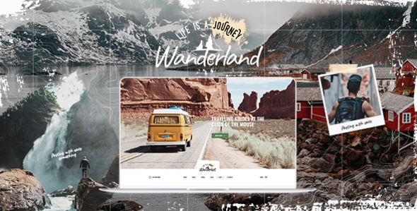 Wanderland 1.8 - Travel Blog WordPress Theme