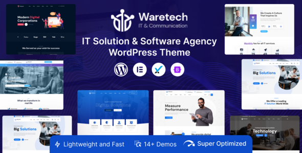 Waretech 6.8 - IT Solutions & Technology WordPress Theme