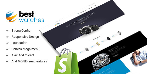Watches 1.4 - Responsive Shopify Template