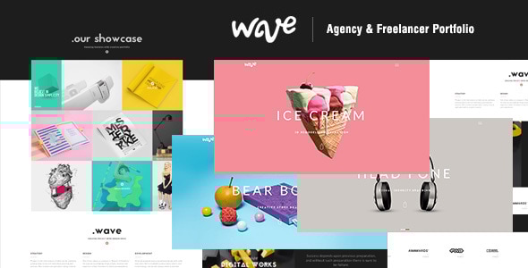 Wave  Agency & Freelancer Portfolio