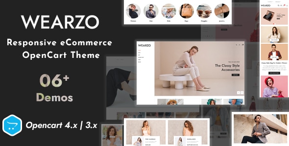 Wearzo 3.0 - Responsive OpenCart Template