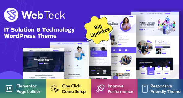 Webteck  IT Solution and AI Technology WordPress Theme