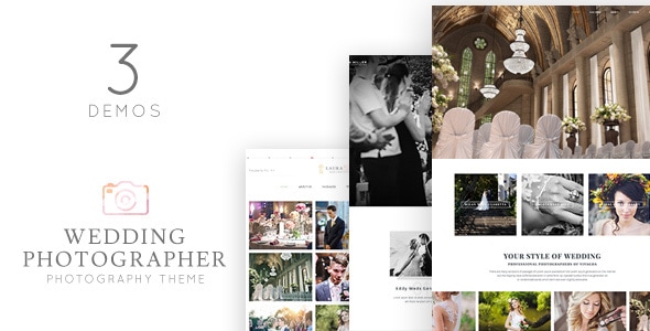 Wedding Photographer WordPress Theme 3.2 - Vivagh