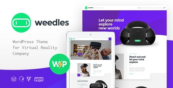 Weedles 1.1.12 - Virtual Reality Store & VR Room WordPress Theme