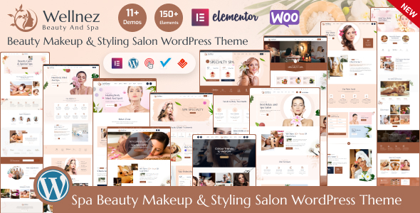 Wellnez 2.3.6 - Beauty Spa & Wellness Salon WordPress Theme