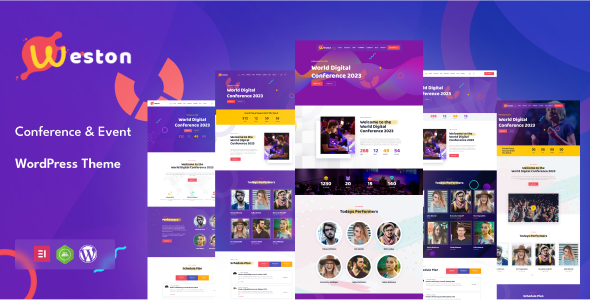 Weston 1.7 - Conference & Event WordPress Theme