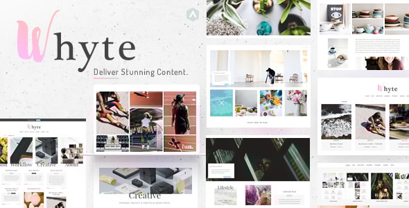 Whyte  Creative WP Theme