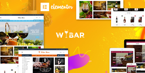 Wibar 6.8.2 - Wine and Vineyard WooCommerce WordPress Theme