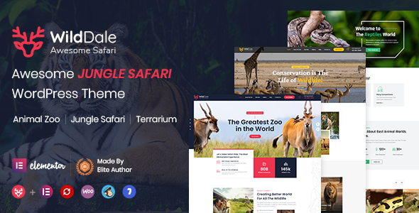 WildDale 2.2 - Jungle Safari WordPress Theme