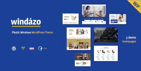 Windazo 1.1.2 - Plastic Windows and Doors WordPress Theme