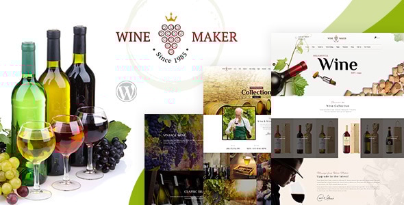 Wine Maker 3.5 - Winery WordPress Shop