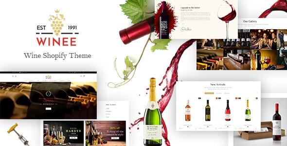 Winee 1.3 - Wine Shop Winery Farm Shopify Theme