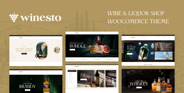 Winesto 10.3 - Wine & Liquor Shop WooCommerce Theme