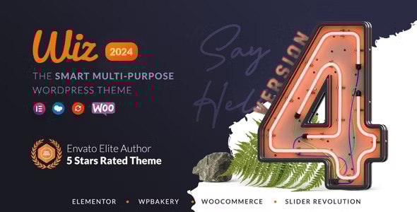 Wiz 4.1.5 Elementor MultiPurpose WordPress Theme