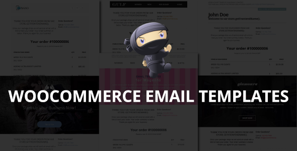 WooCommerce 1.0 - Email Templates