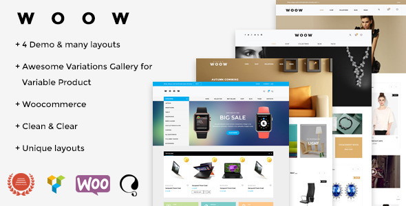 WOOW 1.1.39 - Responsive WooCommerce Theme