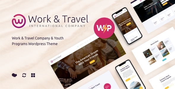Work & Travel Company 1.2.7 - Youth Programs Theme