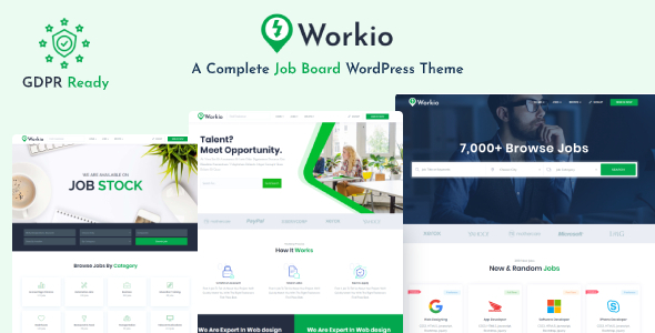 Workio 1.0.52 - Job Board WordPress Theme