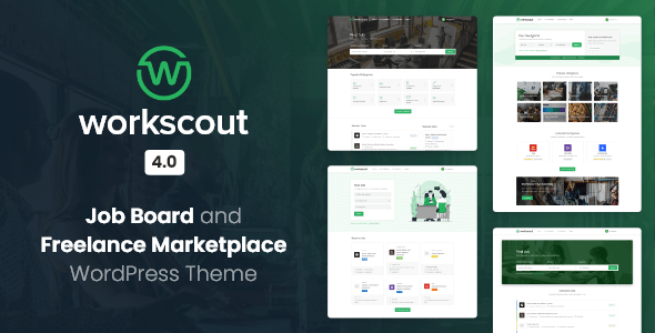 WorkScout 6.9 Job Board & Freelance Marketplace WordPress Theme