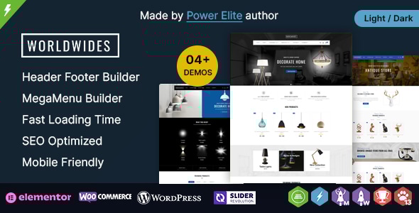 WorldWides 3.4.0 - Multipurpose WooCommerce Theme