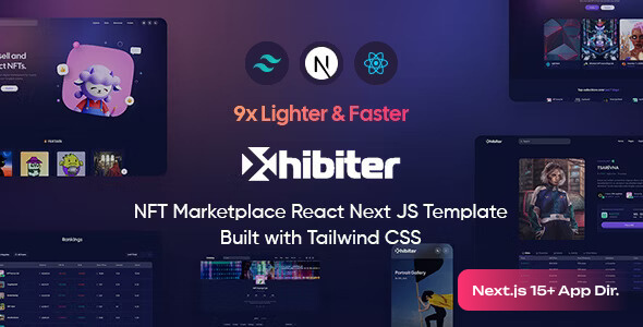Xhibiter 2.2 - NFT Marketplace React NextJs Template