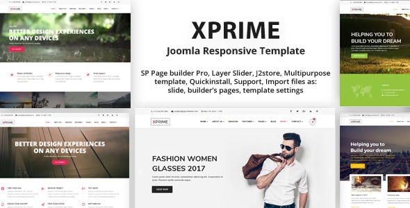XPRIME - Joomla 6 Creative & Business Services Template
