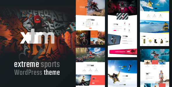 XTRM 8.8.3 - Extreme Sports  WordPress Theme
