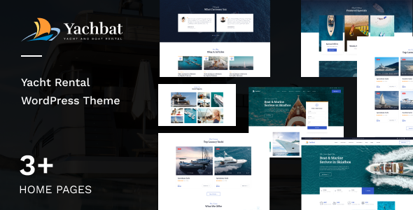 Yachbat 1.3.3 - Yacht & Boat Rental WordPress Theme