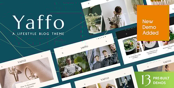 Yaffo 1.4.7 - A Lifestyle Personal Blog WordPress Theme