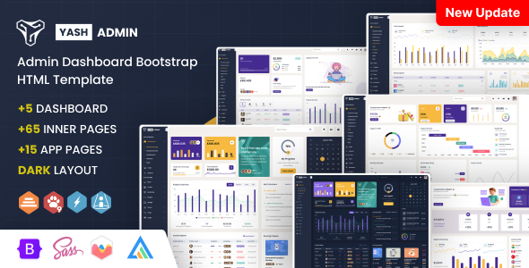 YashAdmin 4.0 - Admin Dashboard Bootstrap HTML Template