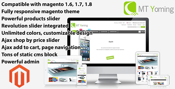 Yoming 1.7.1 - Technology Responsive Magento Theme
