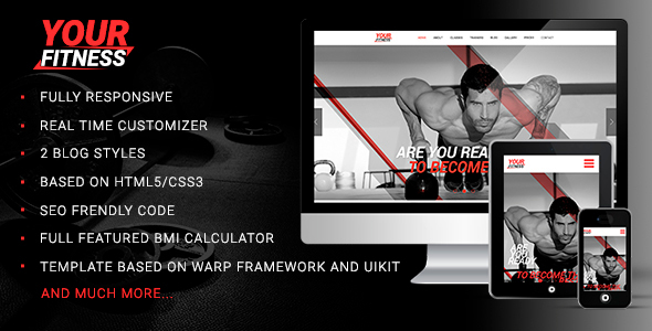 YourFitness  Sport Joomla Theme for Gym