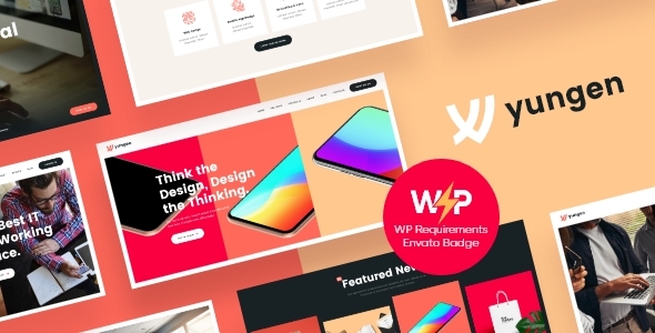Yungen 1.0.13 - Modern Digital Agency Business WordPress Theme