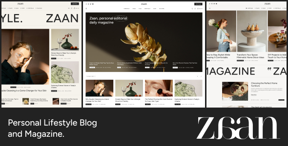 Zaan 4.98 - Personal Lifestyle Blog and Magazine
