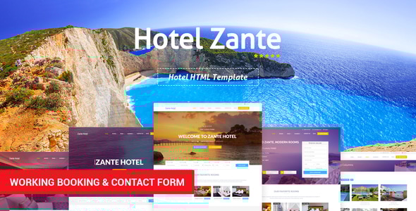 Zante 1.4 - Hotel Template