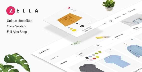Zella 2.6.2 - WooCommerce AJAX WordPress Theme - RTL support