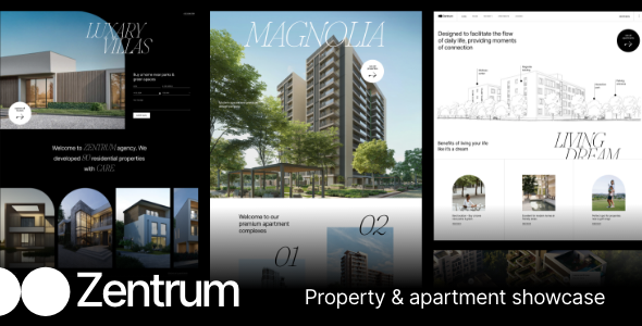 Zentrum 1.1 - Property & Apartment Showcase WordPress Theme