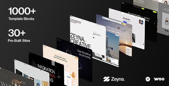 Zeyna 1.0.2 - Multi-Purpose Creative WordPress Theme