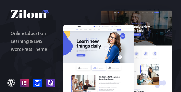 Zilom 1.0.3 - Online Education Learning WordPress Theme